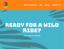 Tablet Screenshot of animalriders.com